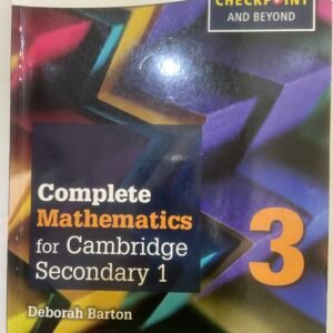 Complete Mathematics for Cambridge Secondary 1 - 3