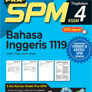 Kertas Model Pra-SPM Bahasa Inggeris 1119 Tingkatan 4