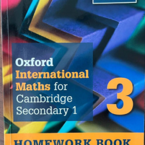 Oxford international maths for Cambridge secondary 1 -Homework book 3